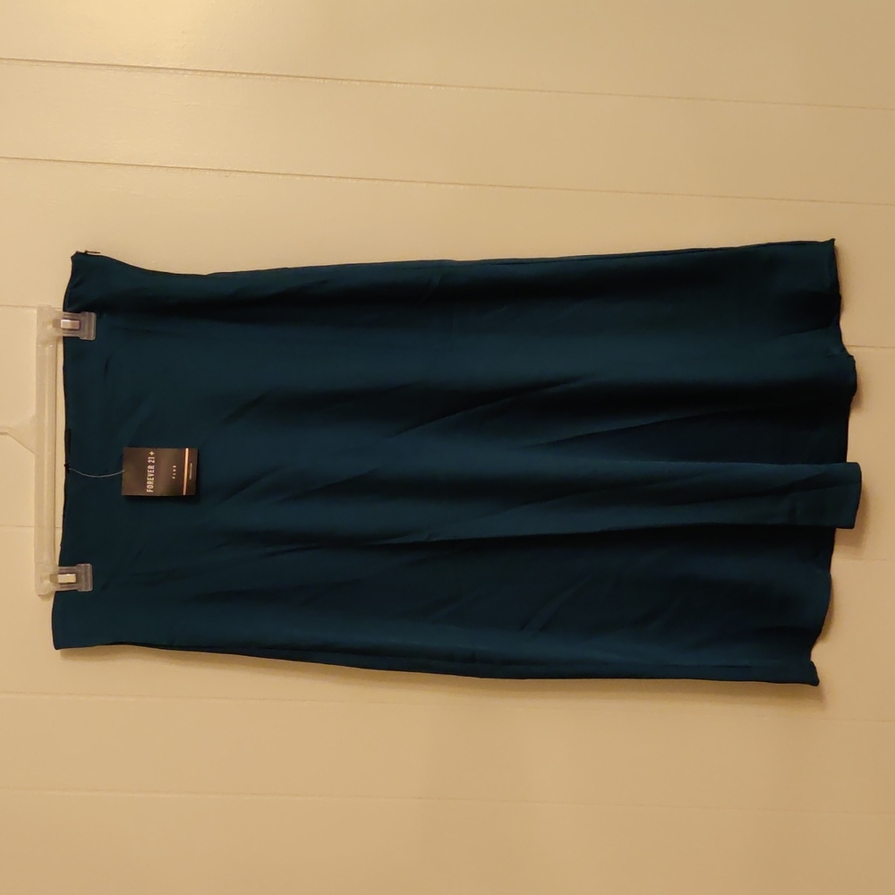 Forever 21 Satin midi skirt